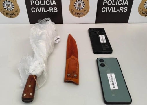 Homem ataca esposa com faca em Nova Prata e foge