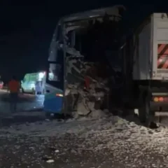 Acidente foi no km 648 da BR-163, em Lucas do Rio Verde (MT). | Foto: Reprodução/Redes Sociais