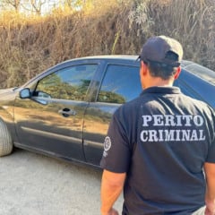  A Polícia Militar informou que, horas mais tarde, após buscas na região, os agentes recuperaram o veículo na Estrada do Ipiranga. (Foto: PC)