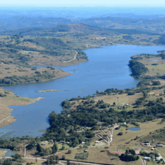 Barragem Marrecas. Caxias do Sul – RS. (2015). Foto: Andréia Copini/Reprodução Acervo: AHMJSA.