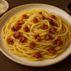 Espaguete à carbonara