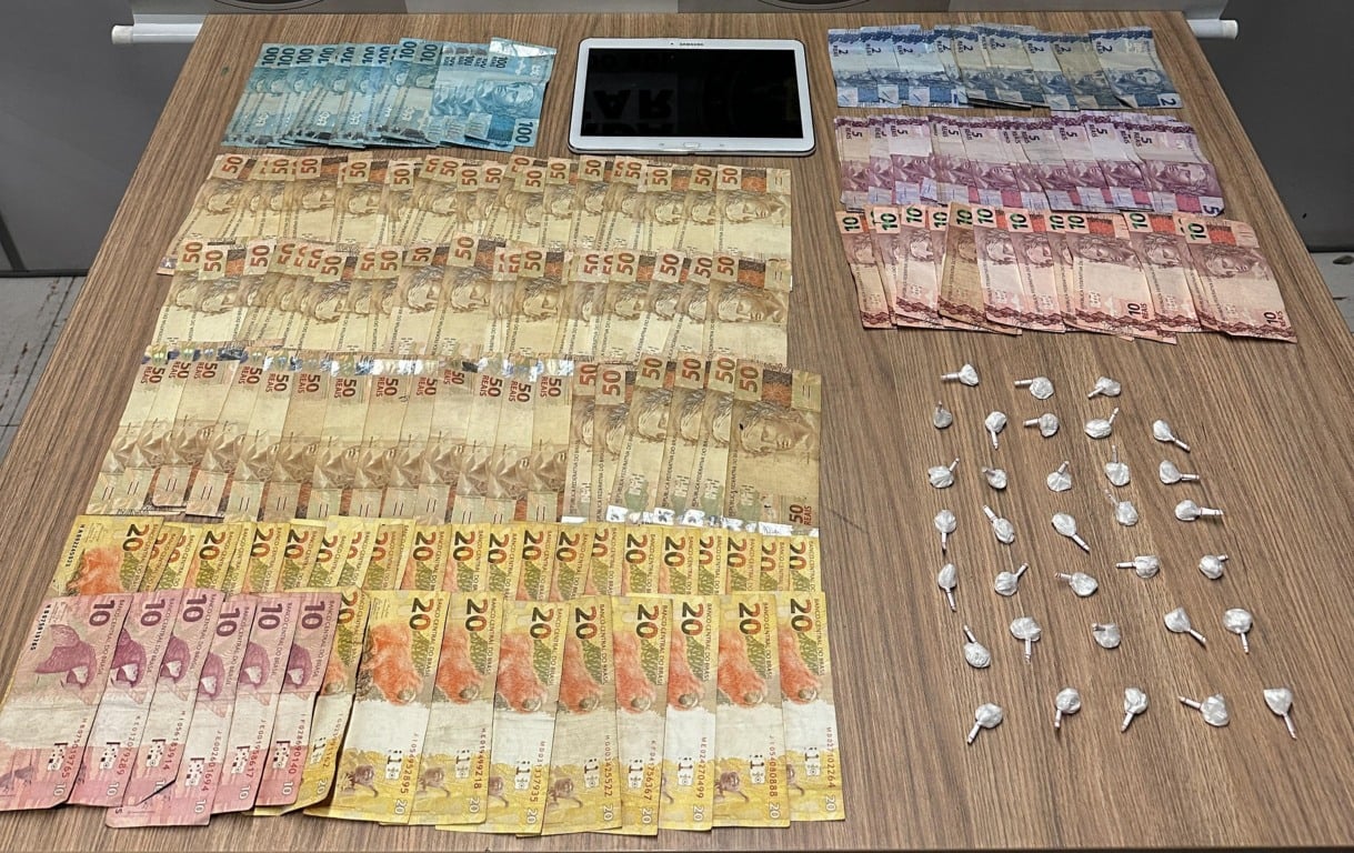 Homem é preso com cocaína e mais de R$ 6 mil em Bento Gonçalves