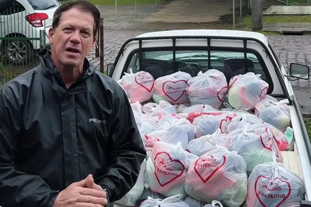 Projeto Agro Fraterno distribui 60 cestas de alimentos saudáveis em Caxias do Sul