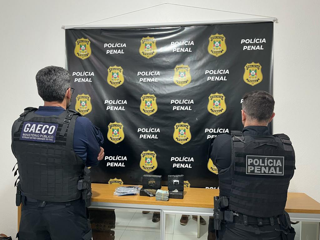 Policial penal é preso por tráfico de drogas no Presídio Regional de Caxias do Sul