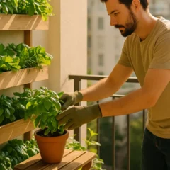 10 plantas ideais para sua horta vertical se transformar em uma usina de economia doméstica
