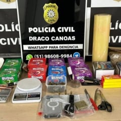 foram cumpridas 22 medidas cautelares, dentre sete ordens de prisões preventivas, 12 mandados de busca e apreensão e três apreensões de veículos. (Fotos: Draco/PCRS)