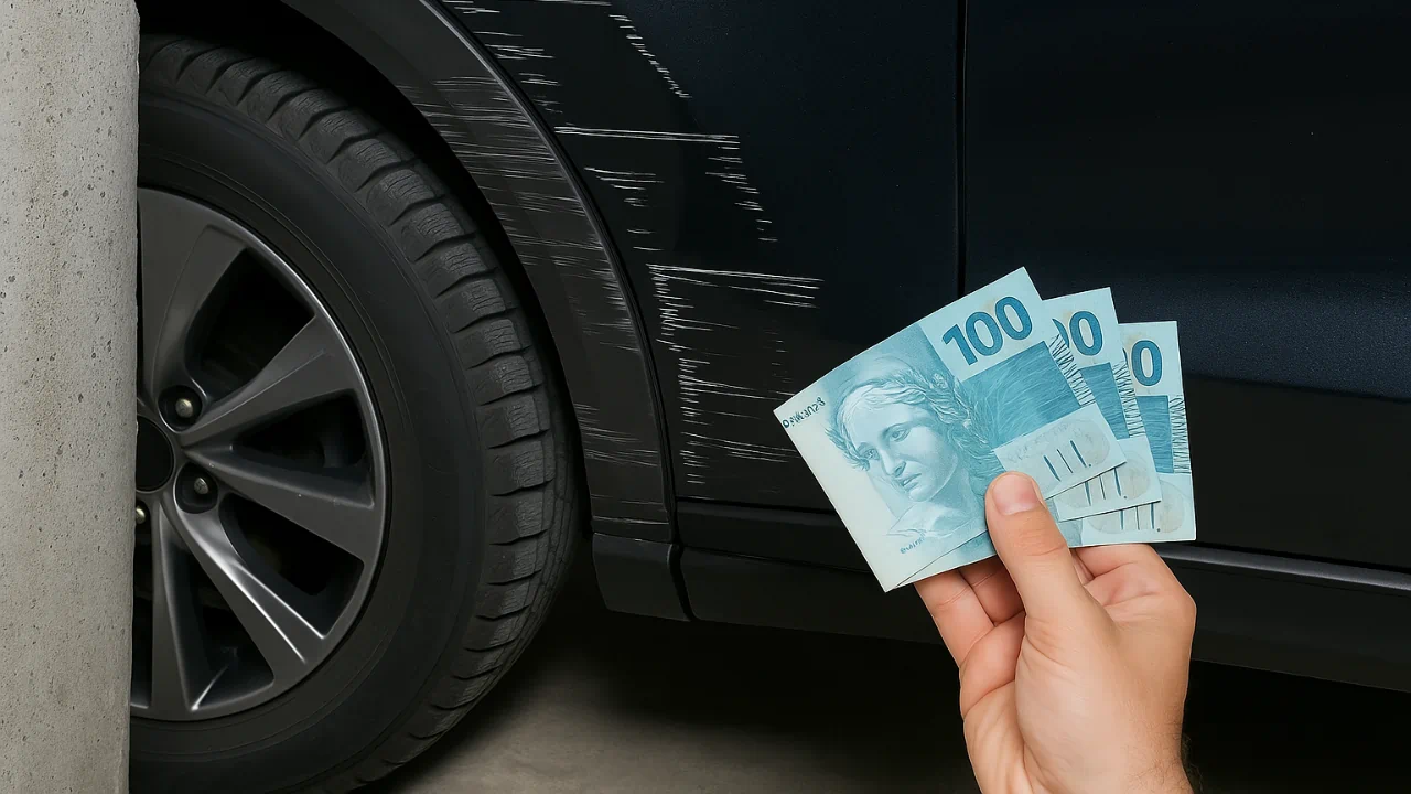 5 erros ao estacionar que estão destruindo a pintura e desvalorizando seu carro aos poucos sem você notar