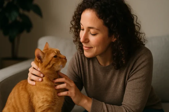 5 sinais de ansiedade em gatos e como ajudar com carinho
