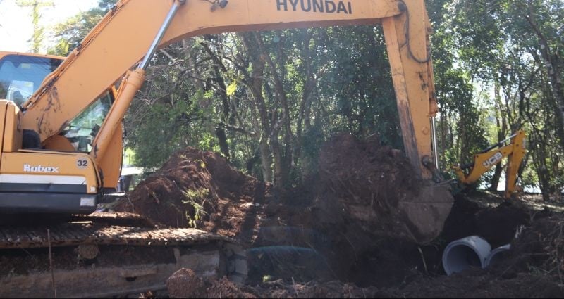 O investimento total da  obra é de R$ 2.495.875,23. (Foto: Louíse F. Tasca)