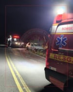 As vítimas receberam atendimento inicial e foram encaminhadas ao hospital para avaliação médica. (Foto: Bombeiros Voluntários)
