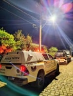O veículo utilizado e dois celulares, também, foram apreendidos. (Foto: BM)