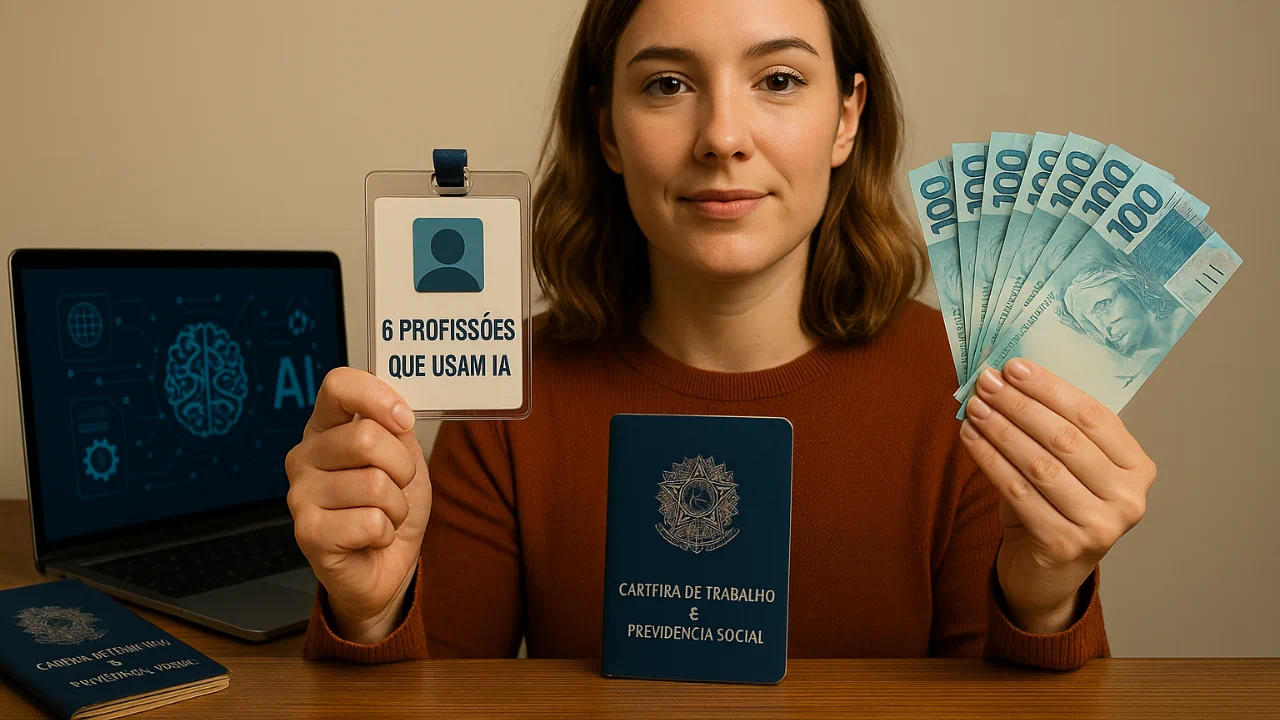 6 profissões que usam IA em larga escala, já são realidade, e vale a pena se especializar para ganhar bem