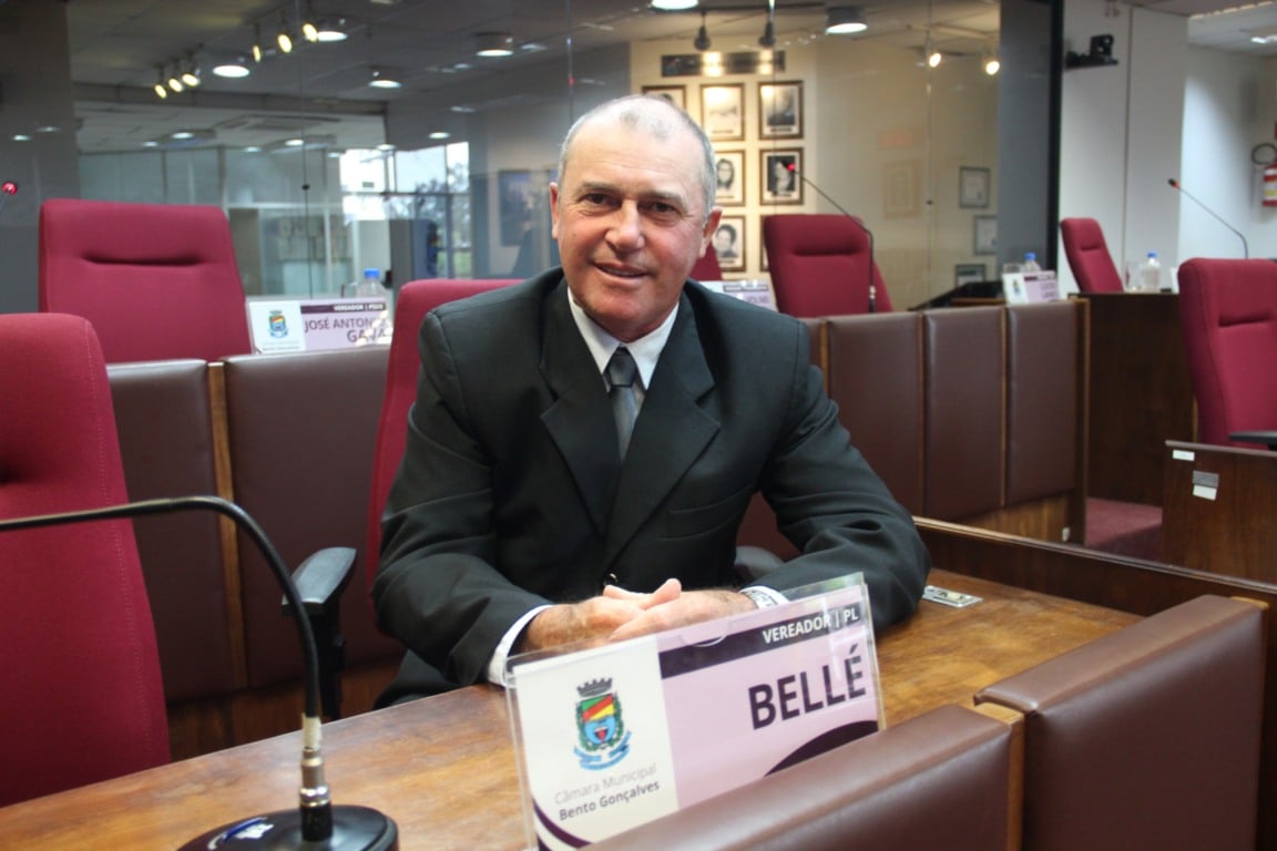 Valdecir Bellé assume vaga na Câmara de Bento Gonçalves durante licença de Joel Bolsonaro