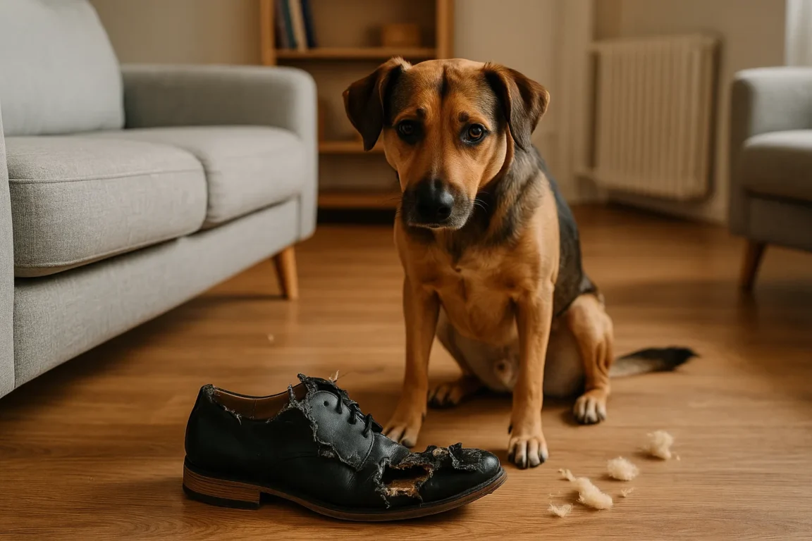 Cachorro destruindo tudo quando você sai Veja o que realmente funciona pra acabar com isso