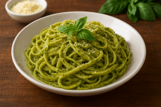Cozinha Viva: Talharim ao molho pesto