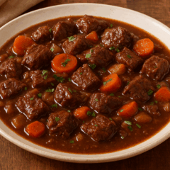 Cozinha Viva: Vazio ao molho de vinho