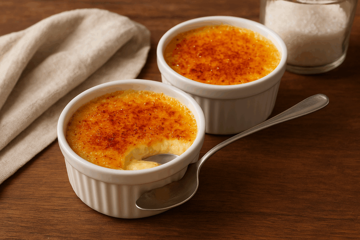 Cozinha Viva: Creme brûlée