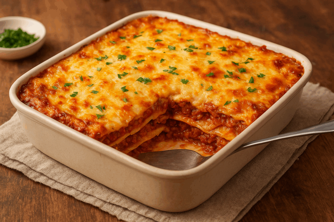 Cozinha Viva: Lasanha à bolonhesa