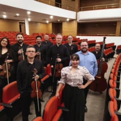 Além da formação instrumental, a apresentação gratuita tem a participação da soprano Karina Dante, do tenor Maicon Cassânego e do pianista Wagner Maciel. (Foto: Pedro Giles/UCS Cultural)