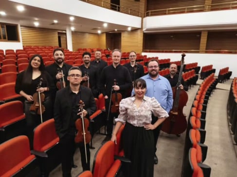 Além da formação instrumental, a apresentação gratuita tem a participação da soprano Karina Dante, do tenor Maicon Cassânego e do pianista Wagner Maciel. (Foto: Pedro Giles/UCS Cultural)
