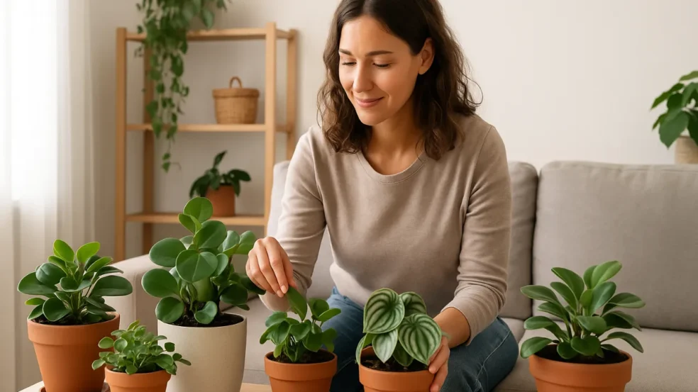 Decoração com peperômia ganhou nova cara com estas 7 variedades diferentes usadas em ambientes internos