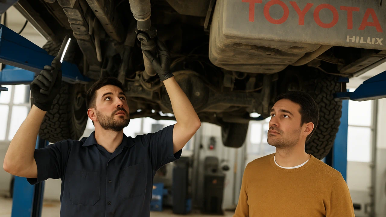Hilux usada saiba como identificar se o barulho do cardã é normal ou exige troca de cruzeta