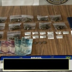 Dupla é presa com drogas e carro furtado em Bento Gonçalves