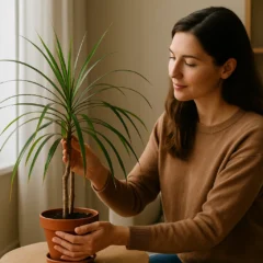 Jardineiros conhecem 6 sinais que a dracena dá antes de perder todas as folhas