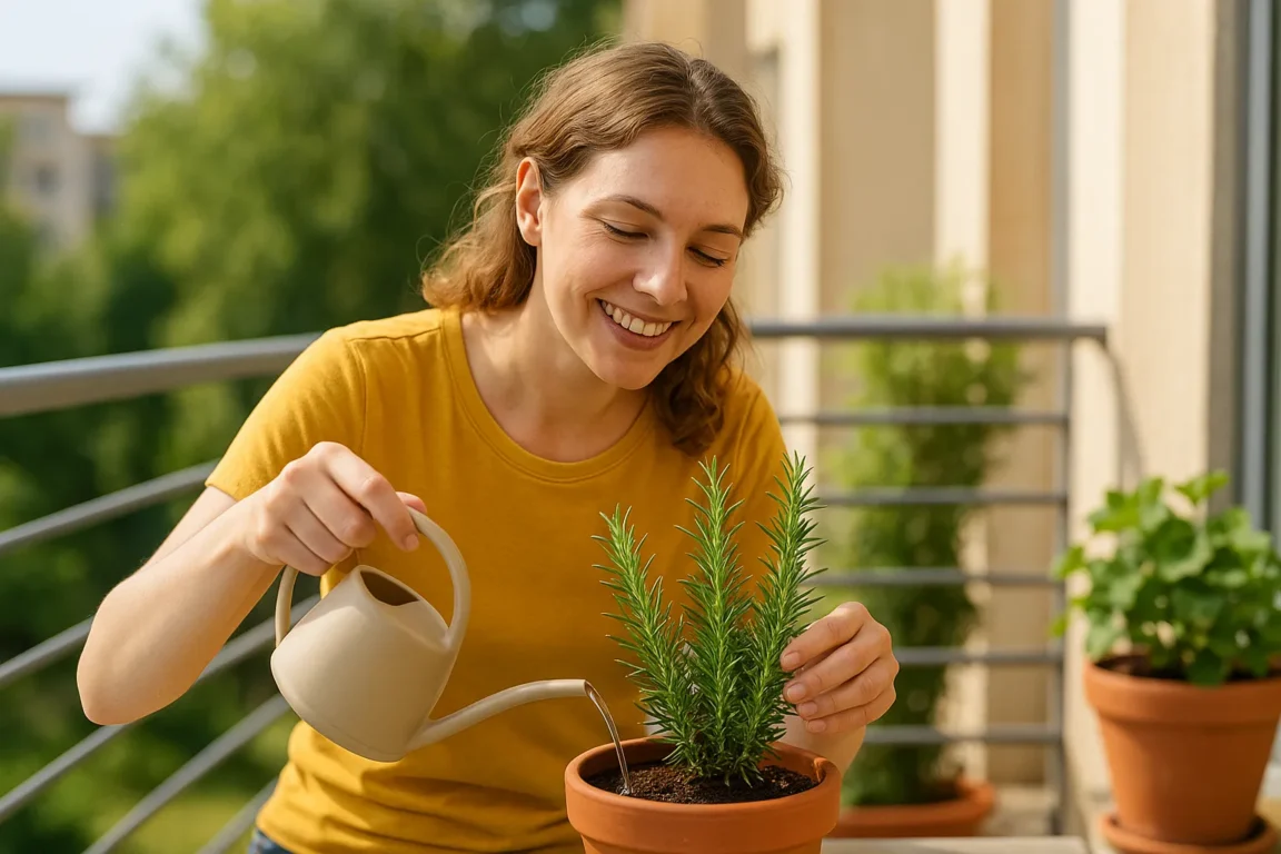 Jardineiros domésticos salvam alecrim que seca em dias com ajuste simples e rápido