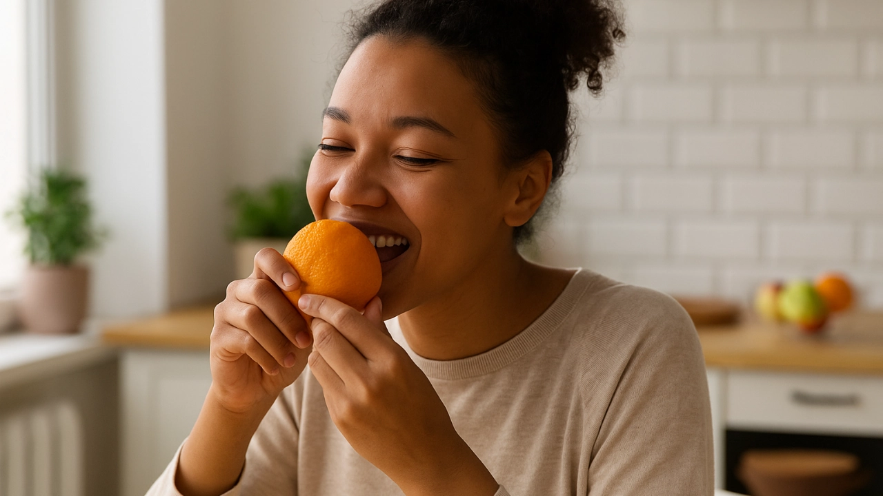 Laranja consumida com casca reduz glicemia e protege contra diabetes silenciosa