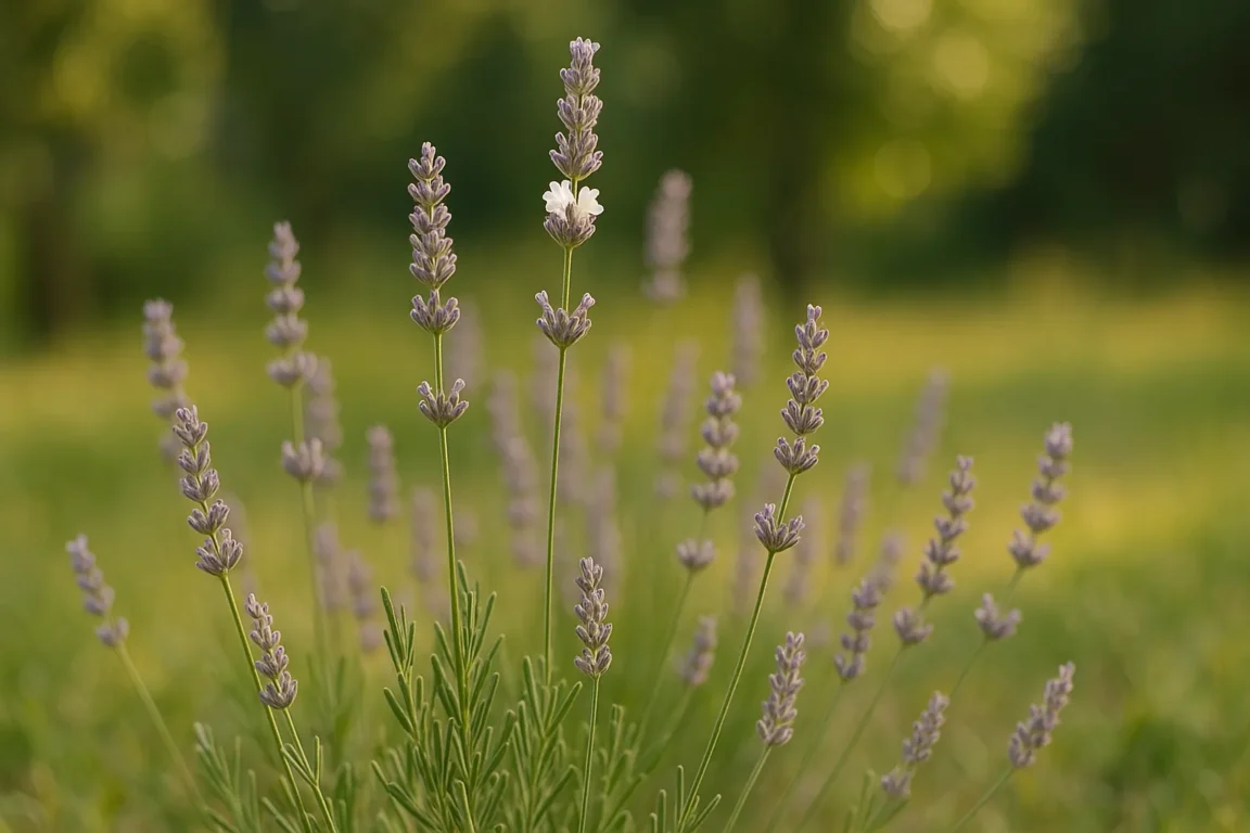 Lavanda-cítrica perfuma a casa inteira quando jardineiros ajustam apenas a rega
