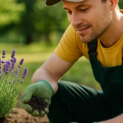Lavanda-cítrica resiste a pragas se cultivada com este tipo de adubação natural