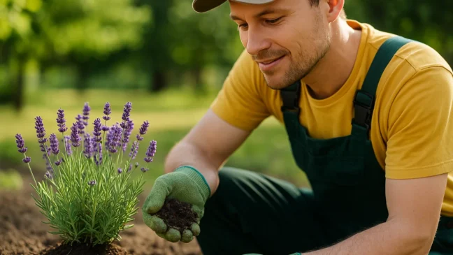 Lavanda-cítrica resiste a pragas se cultivada com este tipo de adubação natural