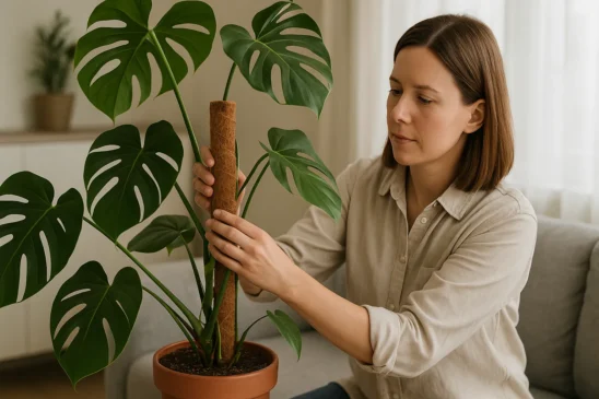 Monstera deliciosa como estimular crescimento rápido das folhas