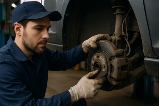 Motoristas descobrem quando pastilhas de freio quase lisas viram emergência e evitam acidentes