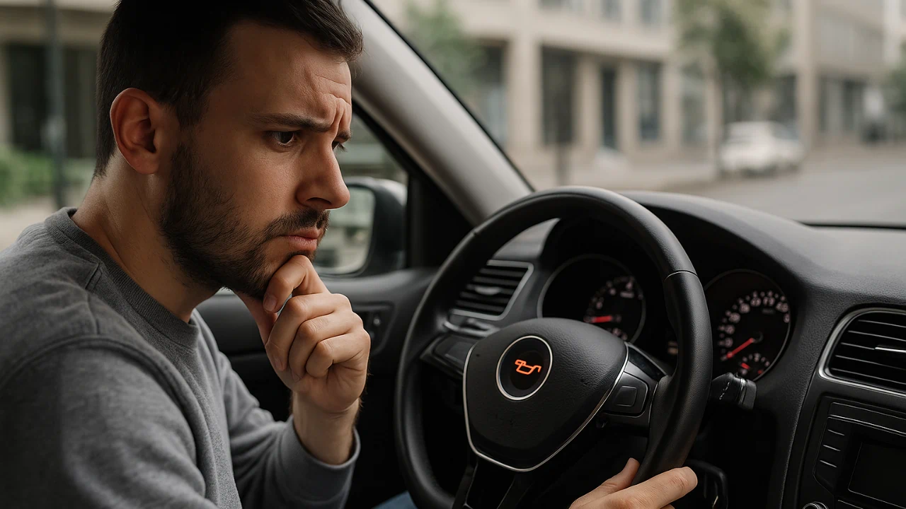 Motoristas evitam fundir motor identificando alerta de óleo vencido com precisão