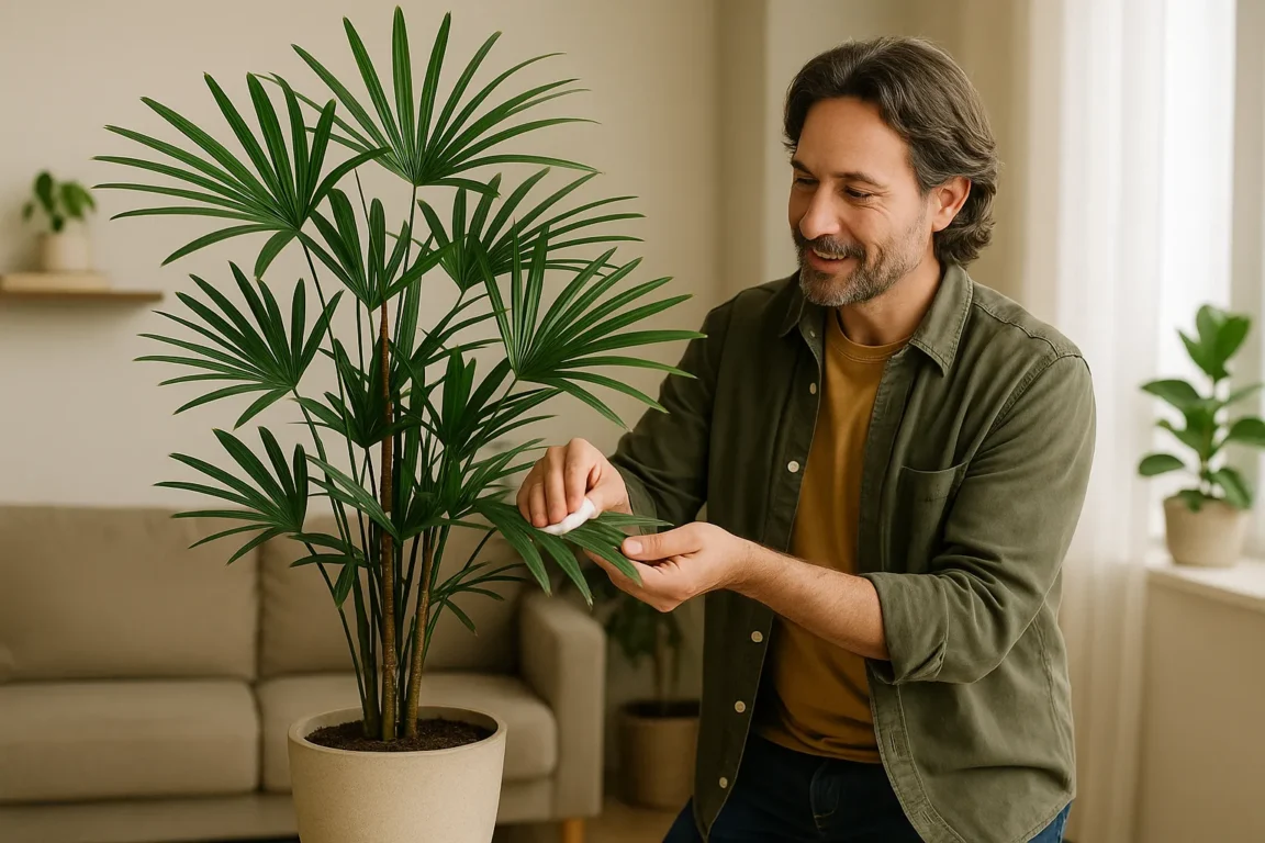 Palmeira-ráfia 5 benefícios de manter a planta em ambientes fechados