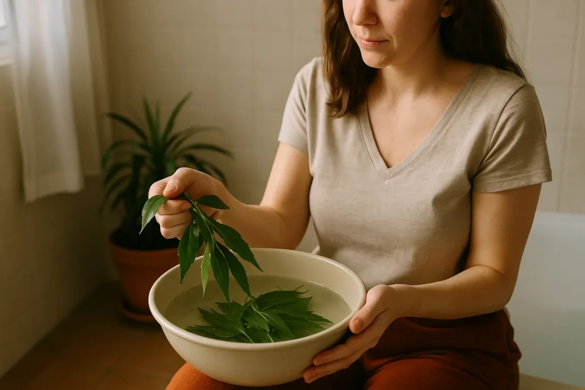 Praticantes de limpeza espiritual transformam corpo e alma com banho de guiné sem sair de casa