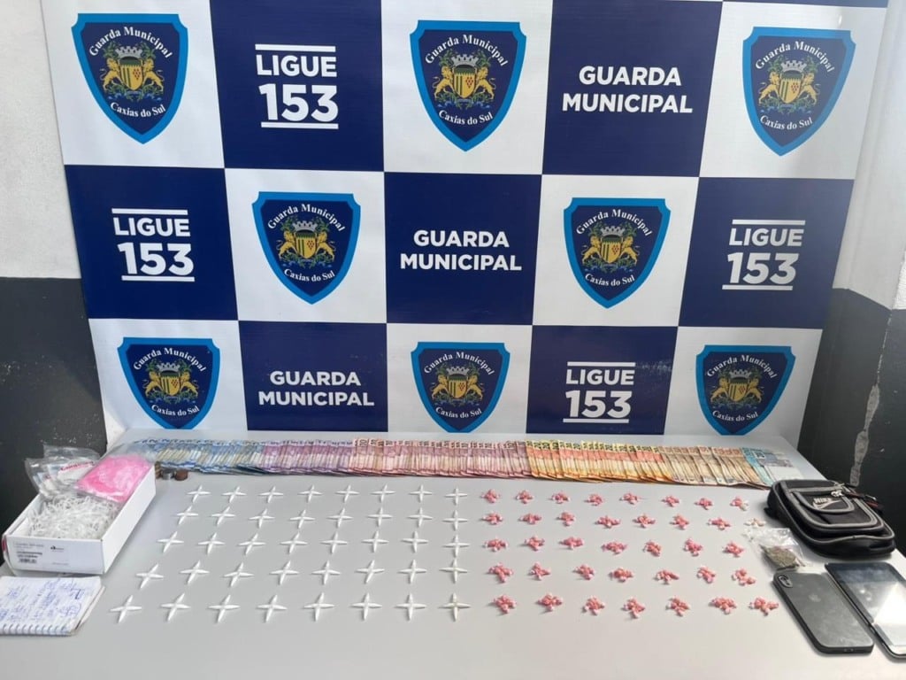 Dois homens são presos por tráfico de drogas em Caxias do Sul