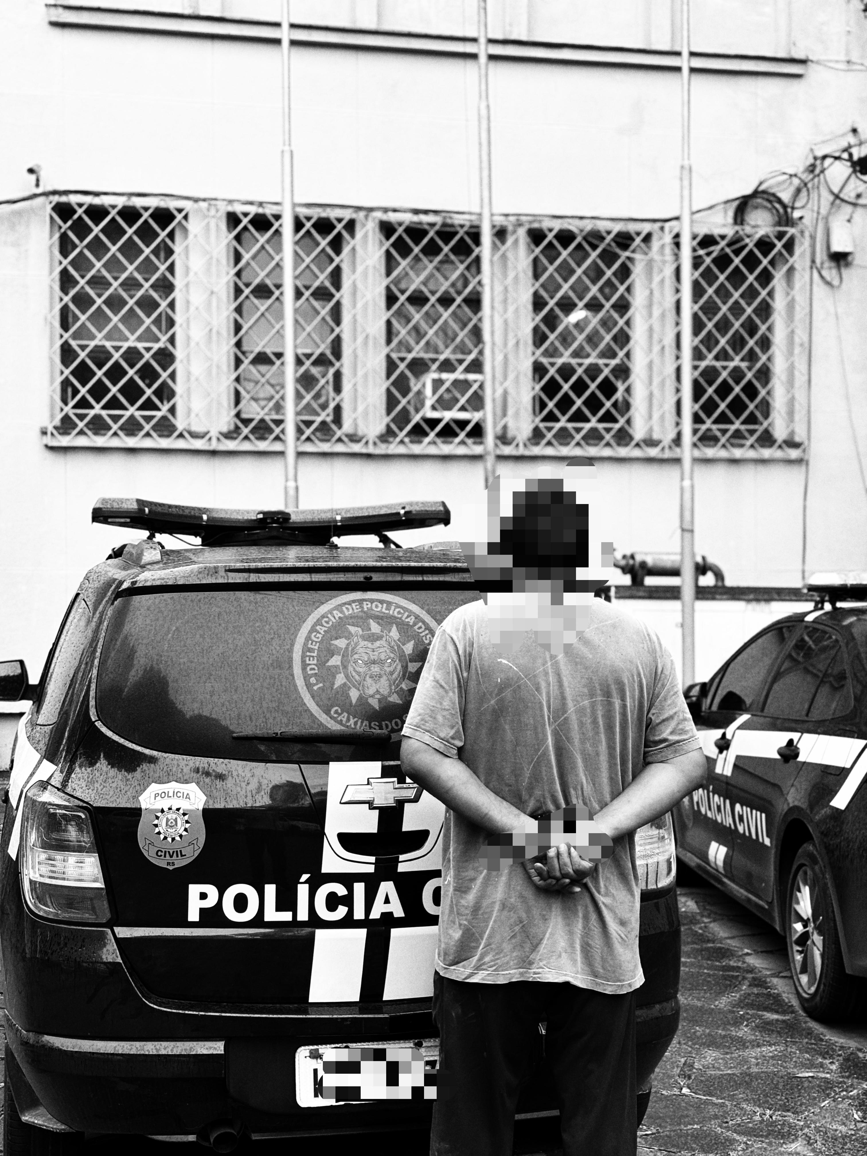 Polícia Civil prende acusado de estuprar a enteada em Caxias do Sul