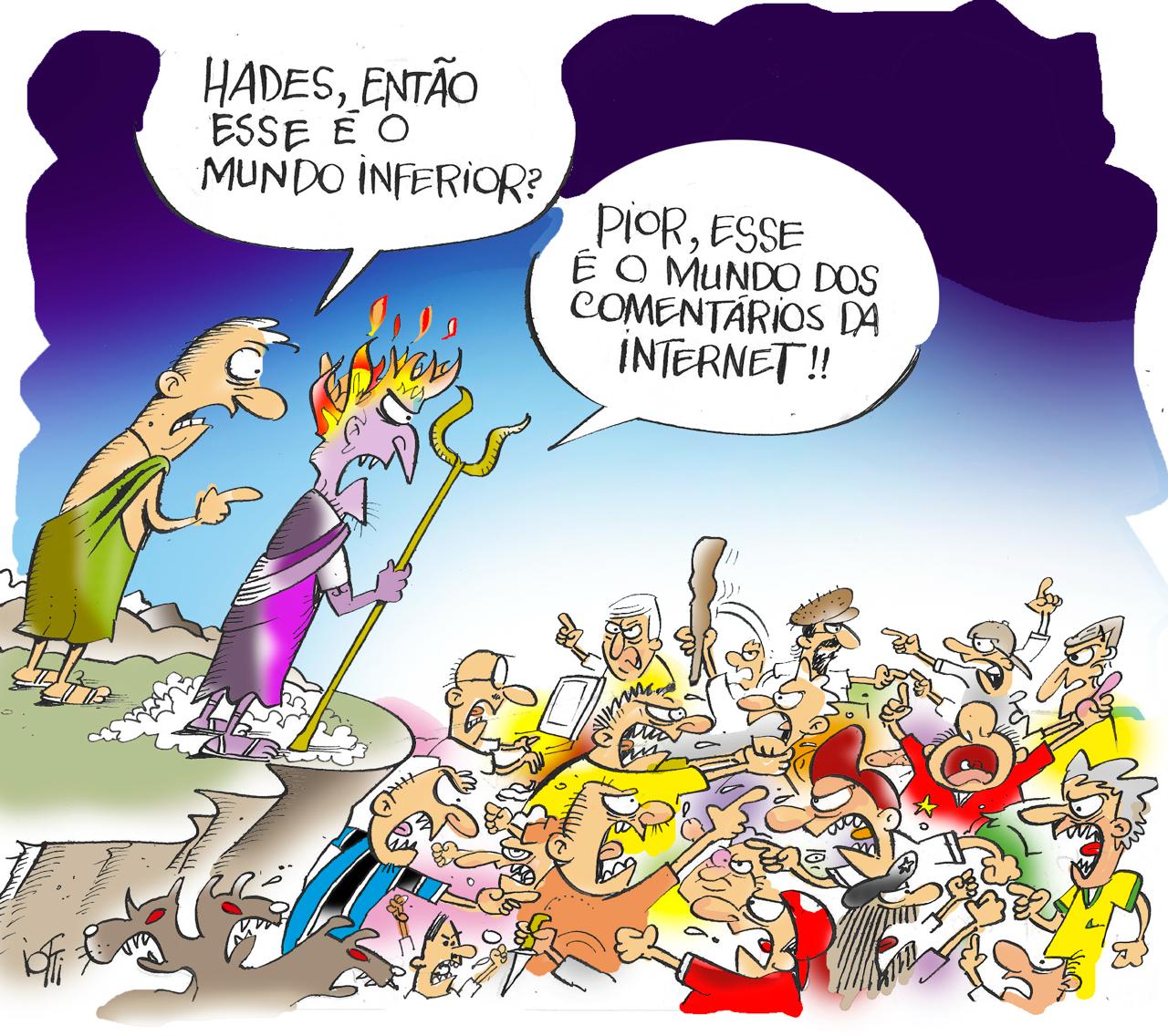 Tirinha por Carlos Henrique Iotti