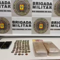 Dois homens são presos com 2 kg de crack em Farroupilha