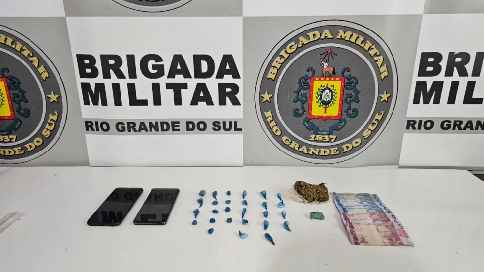 Dupla com extensa ficha criminal é presa por tráfico de drogas em Guaporé