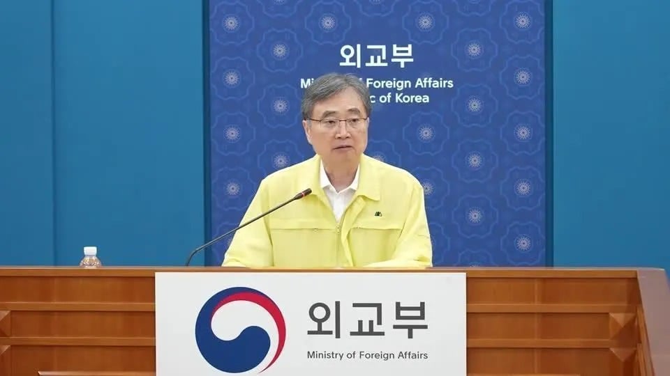 Ministro das Relações Exteriores da Coreia do Sul, Cho Hyun. (Foto: Reuters)