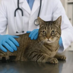 Aprenda como gatos ansiosos param de miar à noite antes que se torne hábito