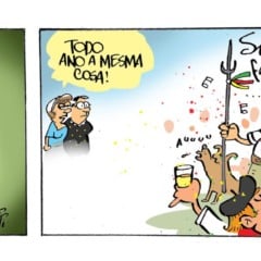 Tirinha por Iotti