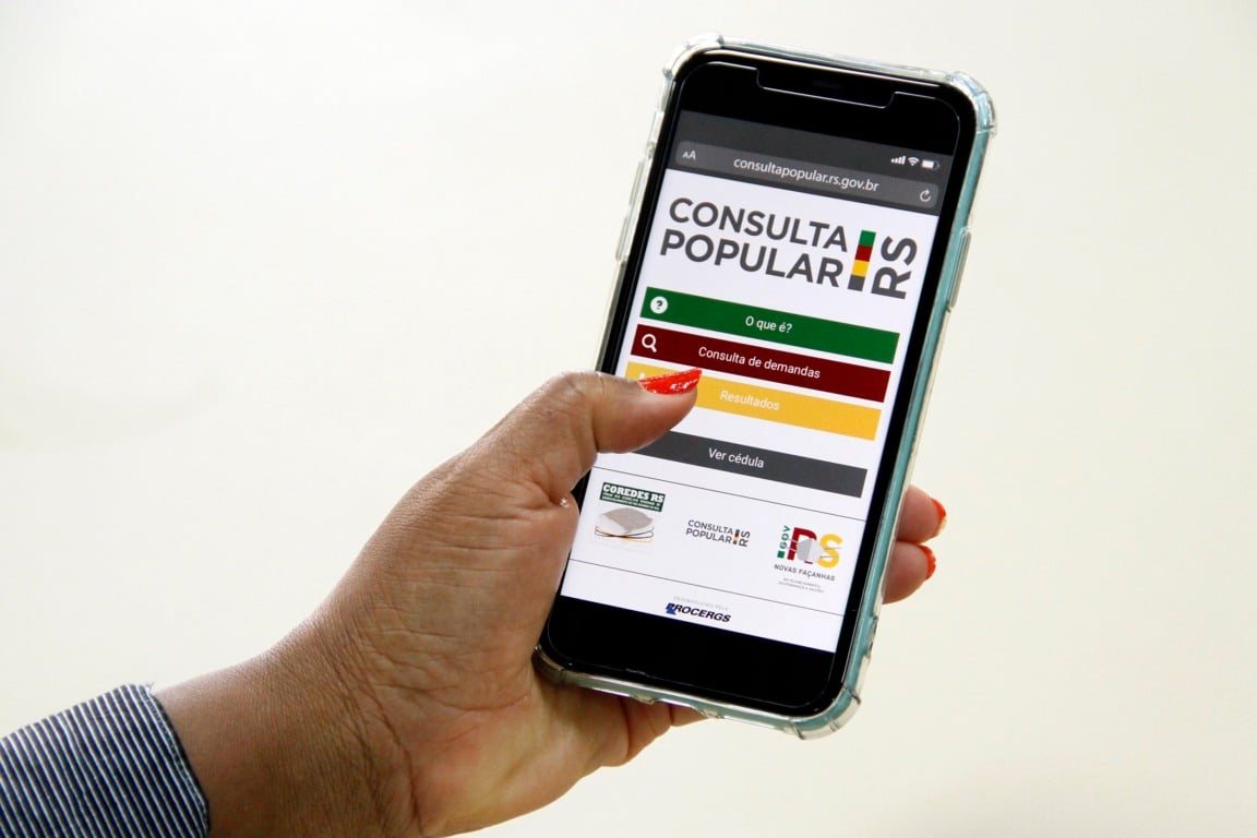Site de votação da Consulta Popular - Foto: Laiz Flores / Ascom SPGG
