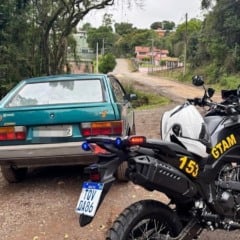 Veículo furtado é recuperado no bairro Santa Marta, em Bento Gonçalves