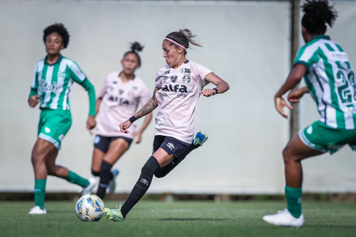  O gol singular do Tricolor foi marcado por Camila Pini, ainda no primeiro tempo. (Foto: Caroline Motta / Grêmio FBPA)