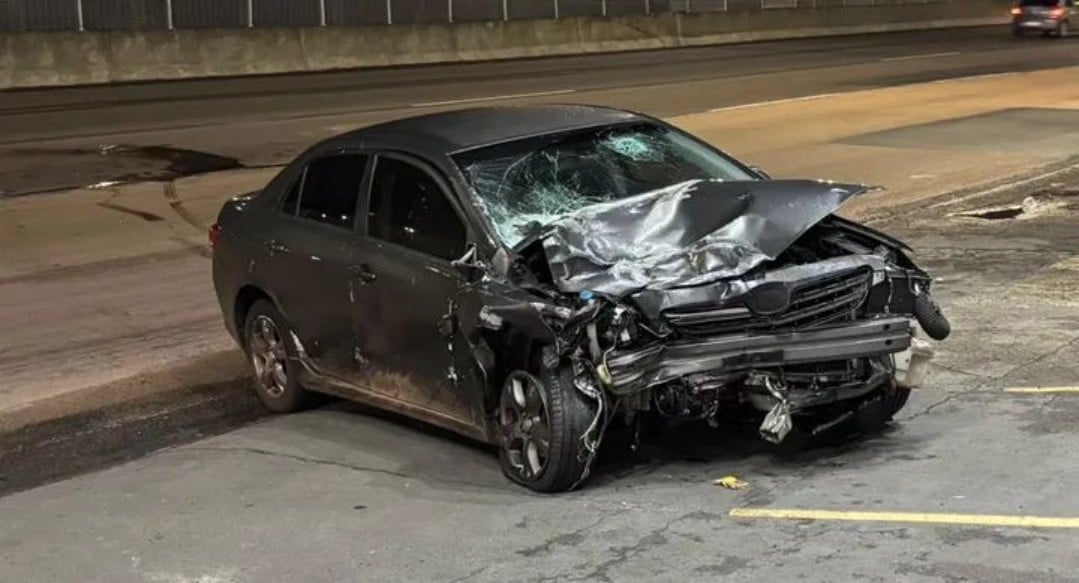 Motorista do Corolla foi preso em flagrante após o acidente. (Foto: Divulgação)  